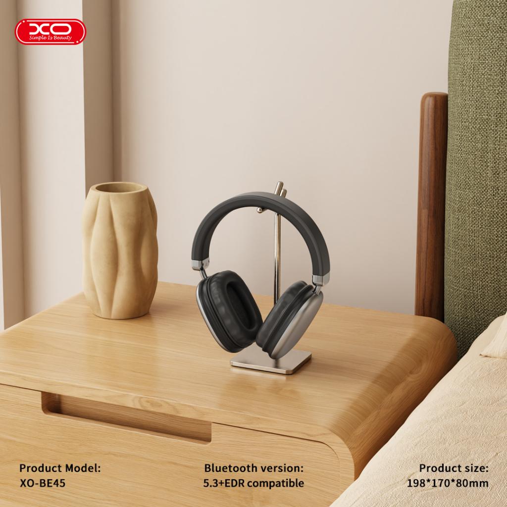Handsfree Bluetooth XO Design BE45, A2DP, Schwarz