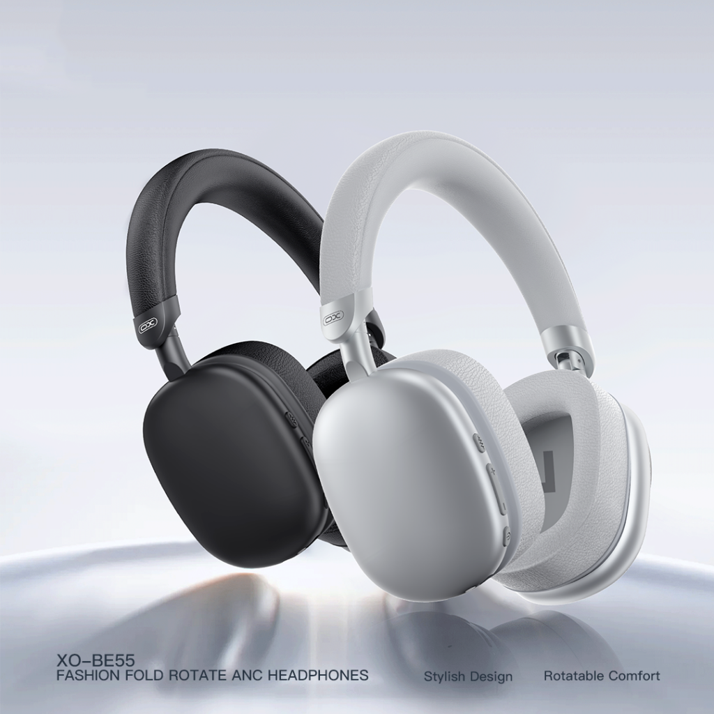 Bluetooth-Freisprecheinrichtung XO Design BE55, A2DP, ANC, Silber