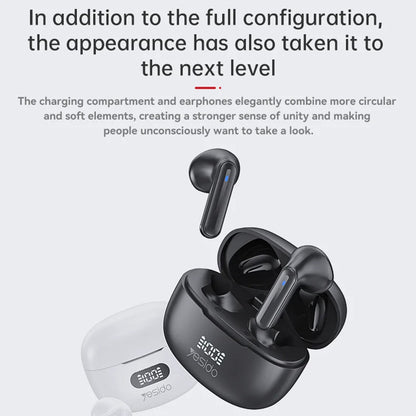 Handsfree Bluetooth Yesido TWS19, TWS, Black