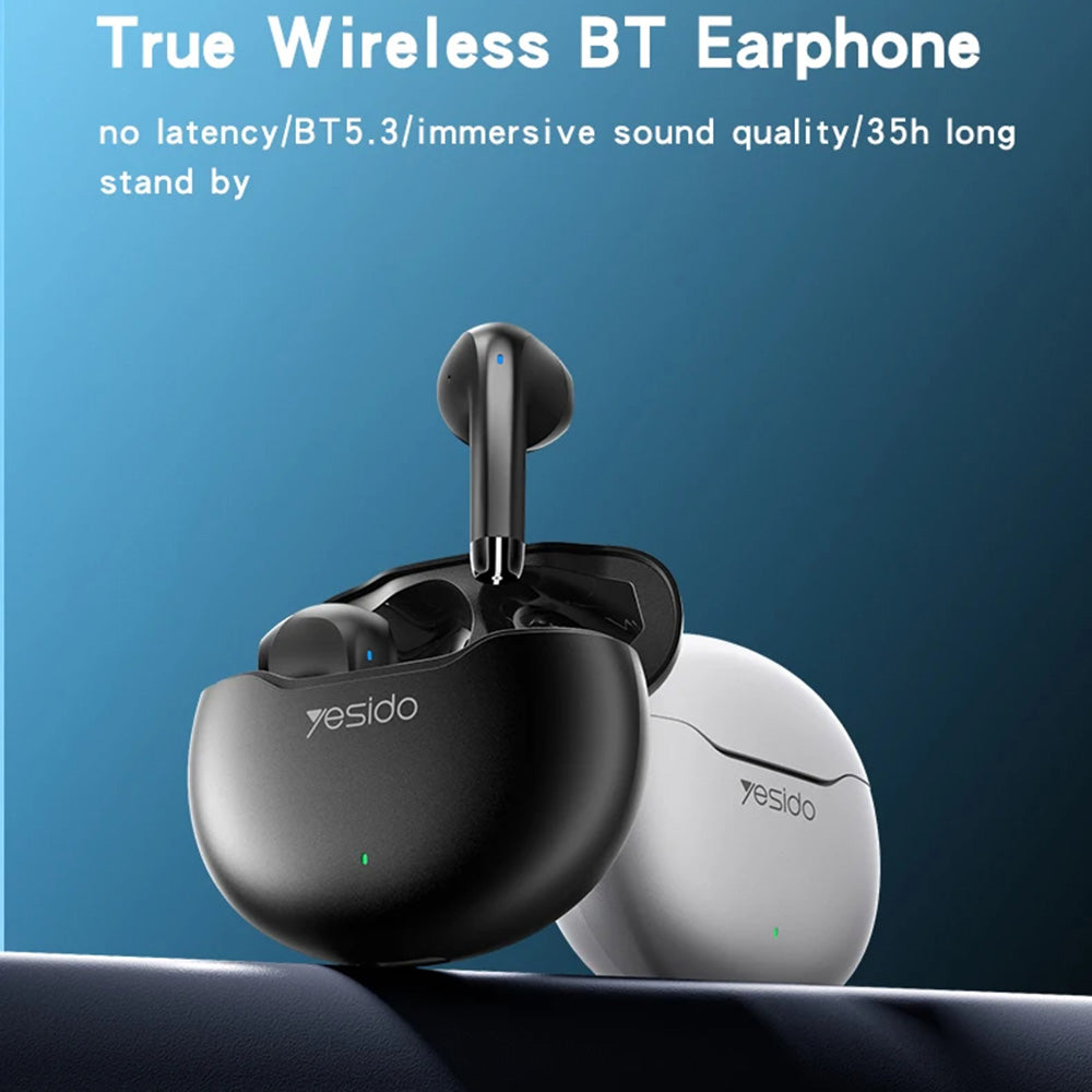 Handsfree Bluetooth Yesido TWS21, TWS, Weiß