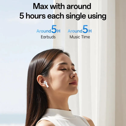 Handsfree Bluetooth Yesido TWS34, TWS, ANC, Weiß