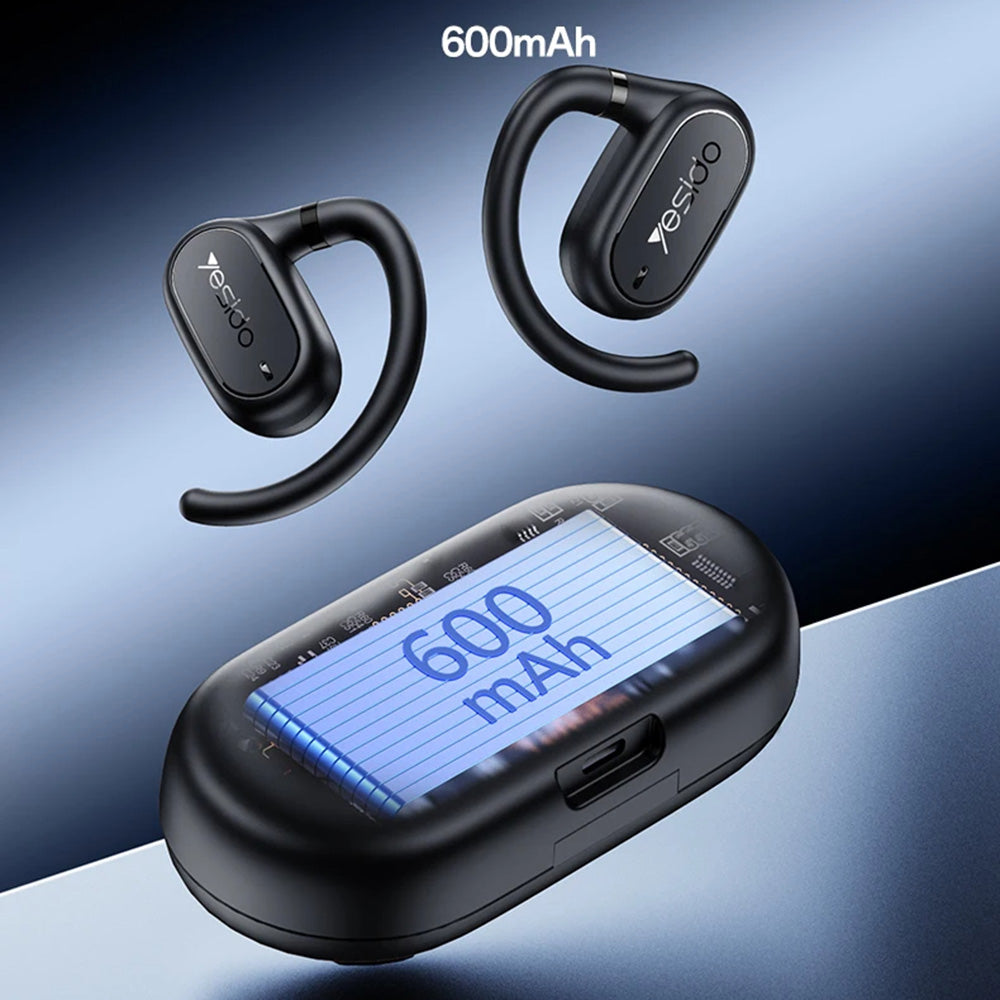 Handsfree Bluetooth Yesido YSP25, TWS, Schwarz
