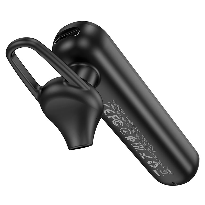 Handsfree Bluetooth HOCO E63 Diamond, A2DP, Black