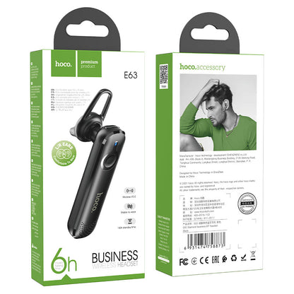 Handsfree Bluetooth HOCO E63 Diamond, A2DP, Black