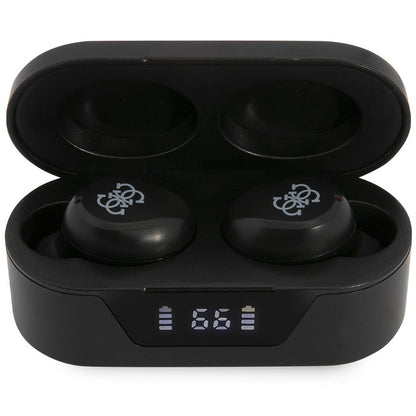 Handsfree Bluetooth Guess Classic Logo, TWS, Schwarz