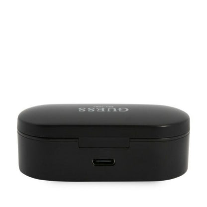 Handsfree Bluetooth Guess Classic Logo, TWS, Schwarz