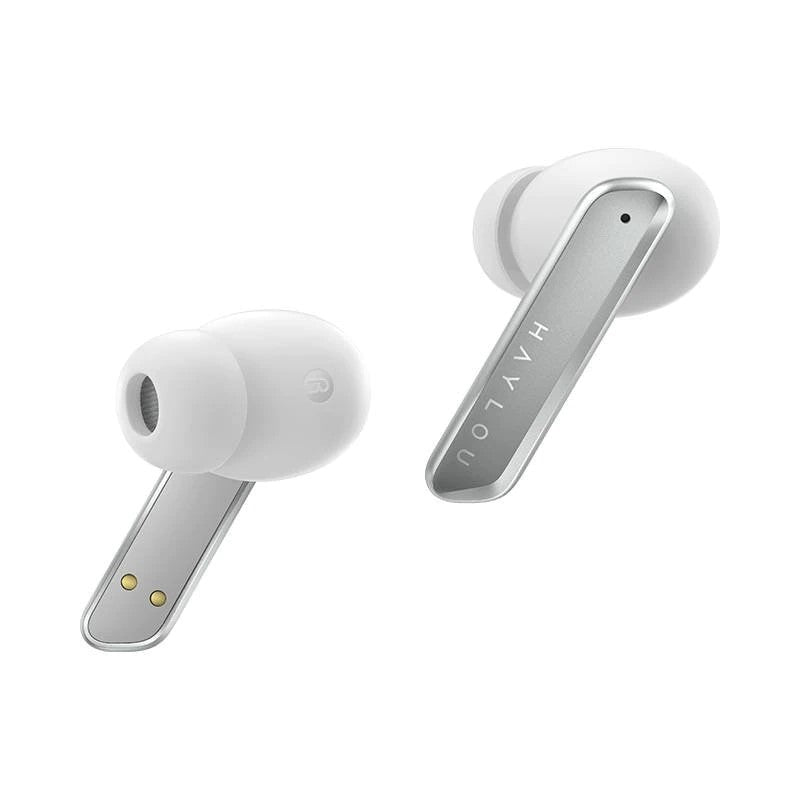 Bluetooth-Freisprecheinrichtung Haylou W1, TWS, Silber