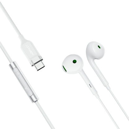 Handsfree USB-C Acefast L7, White