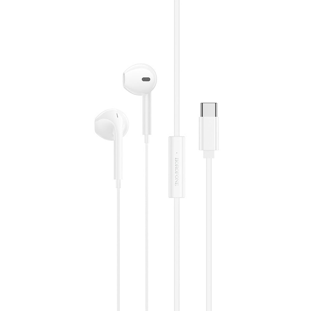 Handsfree USB-C Borofone BM99 Star, Weiß