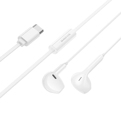 Handsfree USB-C Borofone BM99 Star, Weiß