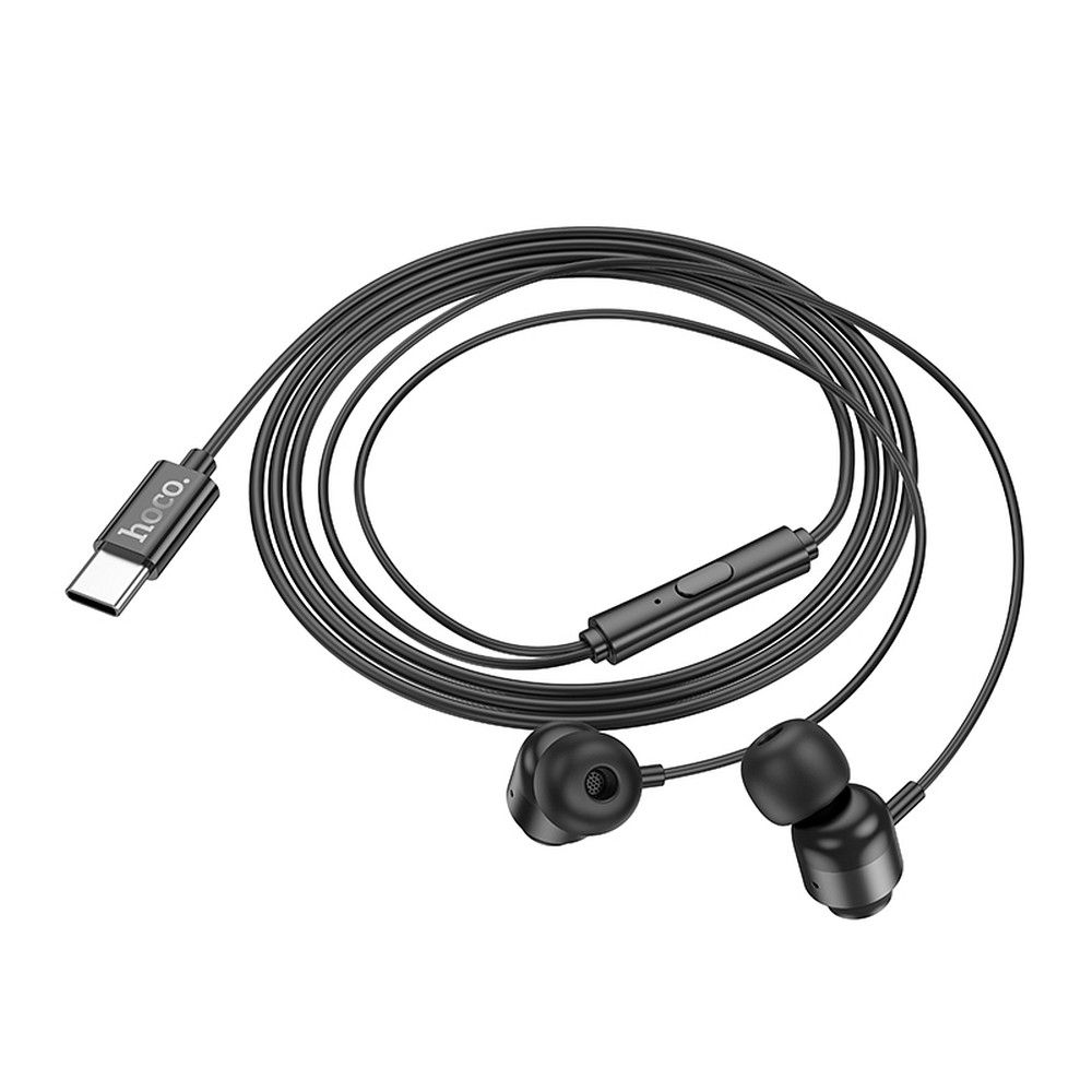 Handsfree USB-C HOCO M122, Schwarz