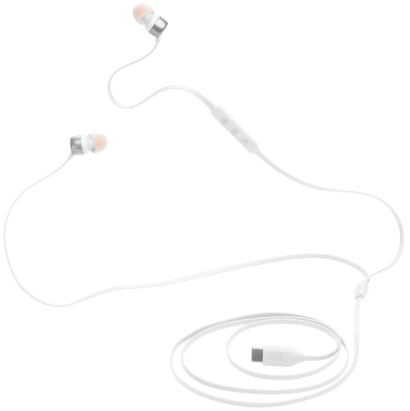 Handsfree USB-C JBL Tune 310C, White JBLT310CWHT