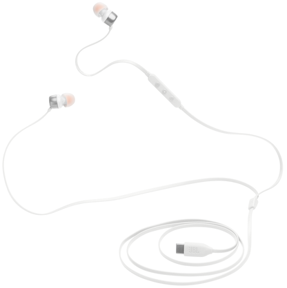 Handsfree USB-C JBL Tune 310C, White JBLT310CWHT