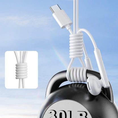 Handsfree USB-C Joyroom JR-EC05, White