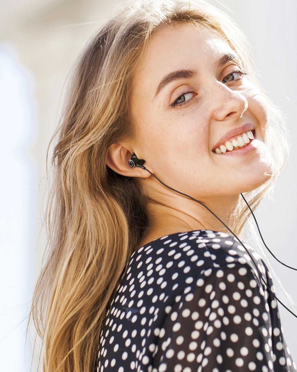 Handsfree USB-C Joyroom JR-EC07, Schwarz