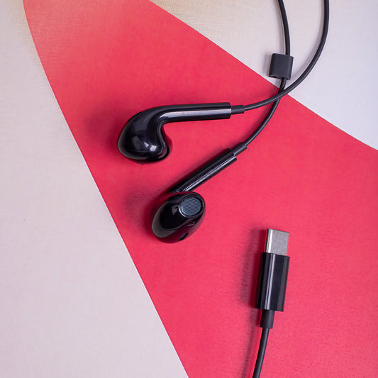Freisprecheinrichtung USB-C MaXlife MXEP-04, Schwarz