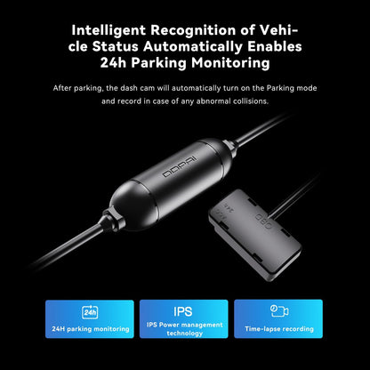 Hardwire OBD DDPAI DC001 für Kamera E3 / Mini5 / N1 Dual / N3 / N3 Pro / N5 Dual / Z40 / Z50