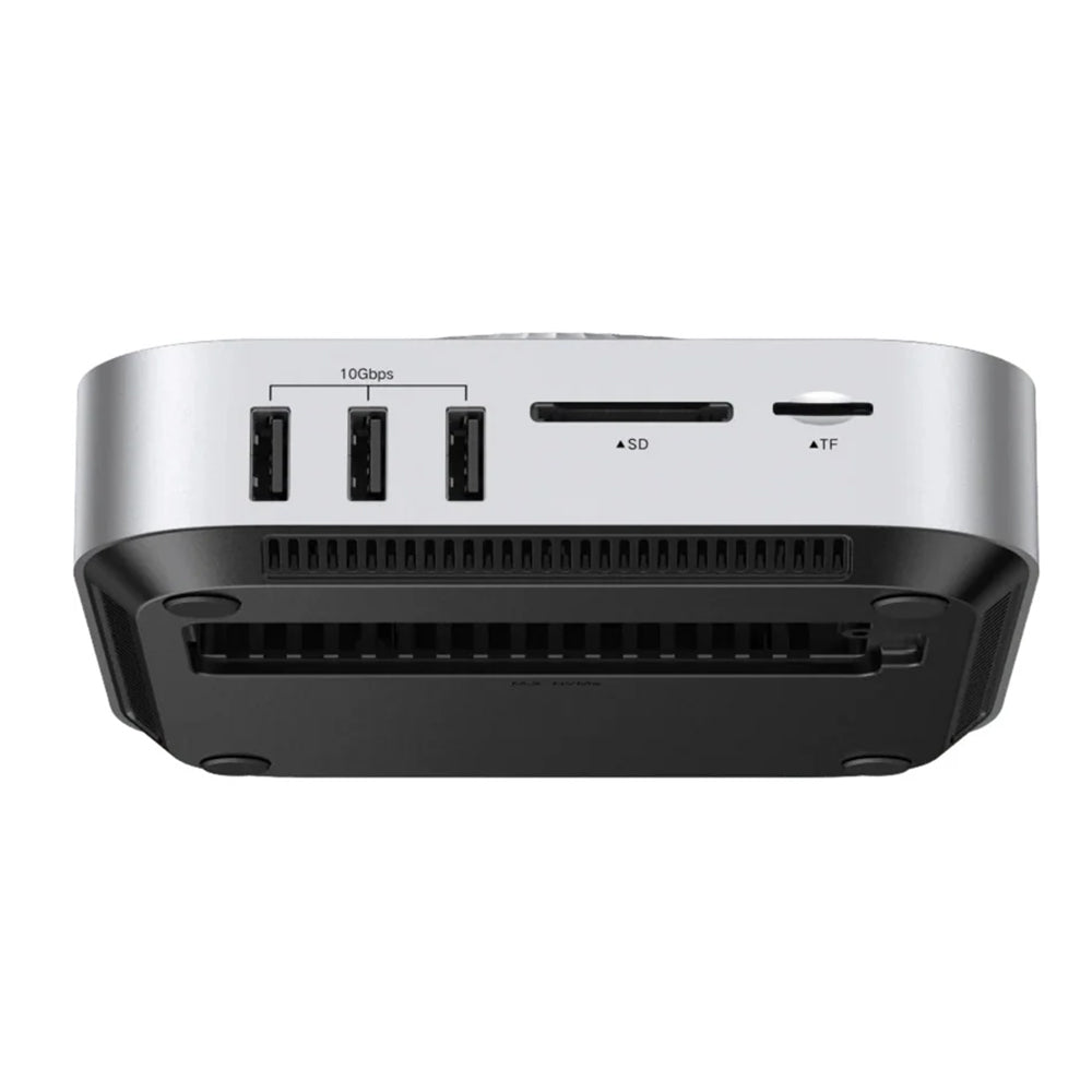 UGREEN Revodok Maxidok Multifunktions-Hub (85883EU) für Apple Mac Mini M4 / Mini M4 Pro, 10-in-1, Silber
