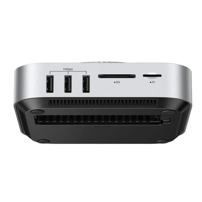 UGREEN Revodok Maxidok Multifunktions-Hub (85883EU) für Apple Mac Mini M4 / Mini M4 Pro, 10-in-1, Silber