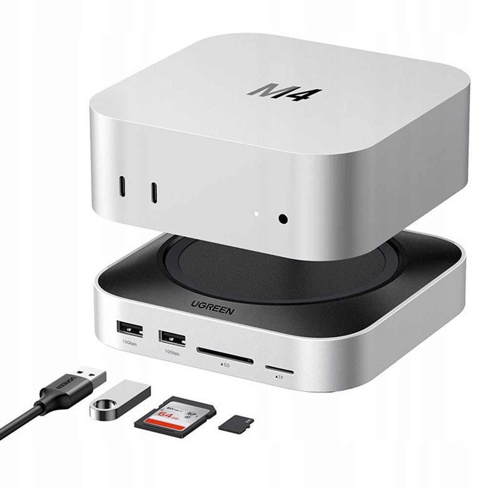 Multifunktions-Hub GREEN CM841 (65487) für Apple Mac Mini M4, Schwarz