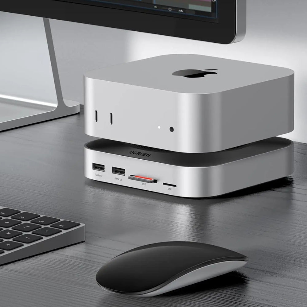 Multifunktions-Hub GREEN CM841 (65487) für Apple Mac Mini M4, Schwarz