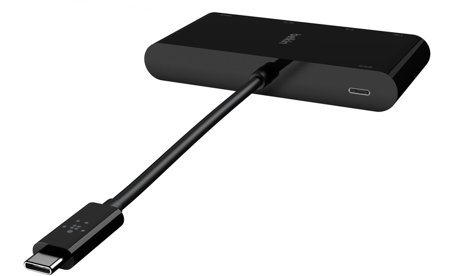 Belkin Connect USB-C Hub, 1 x USB-A 3.0 - 1 x USB-C - 1 x HDMI - 1 x VGA - 1 x RJ45, Black AVC004btBK