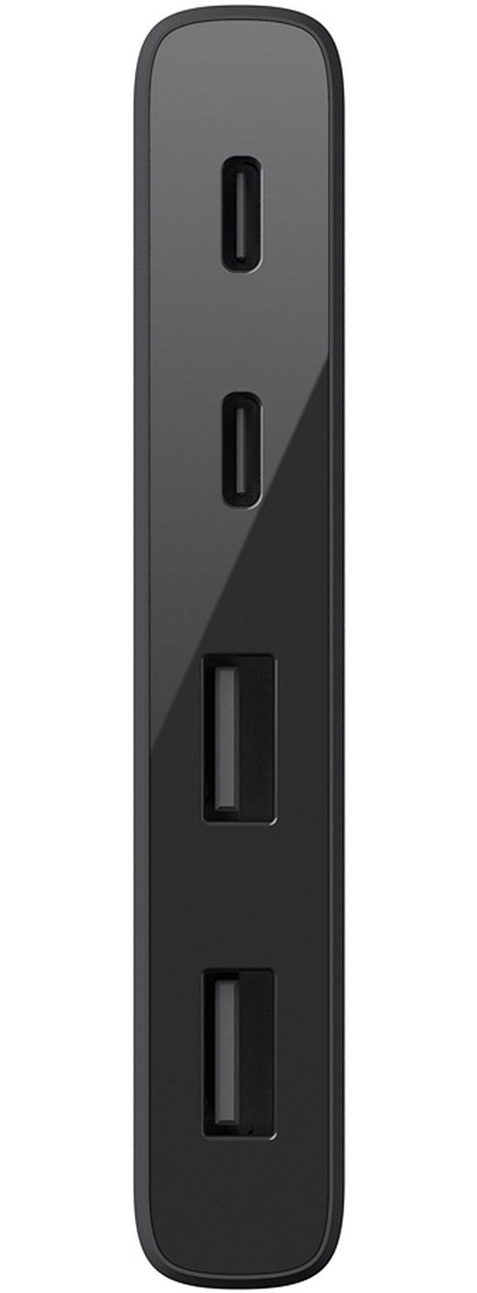Belkin Mini USB-C Hub, 2 x USB-A 3.1 - 2 x USB-C, Schwarz F4U090btBLK