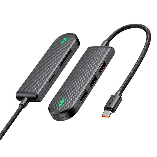 USB-C Hub McDodo HU-1430 Star, 5in1, Schwarz