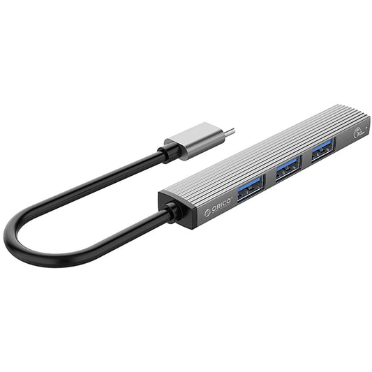USB-C Hub Orico AH-A13, 1 x USB-A 3.0 - 3 x USB-A, Grau