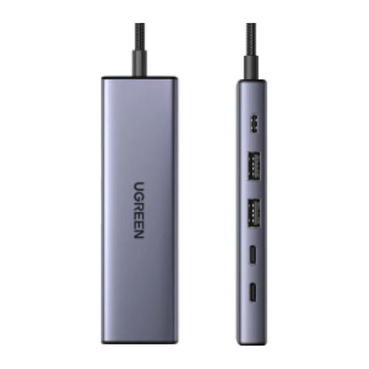 UGREEN CM511 (75586) USB-C Hub, 6in1, Gray
