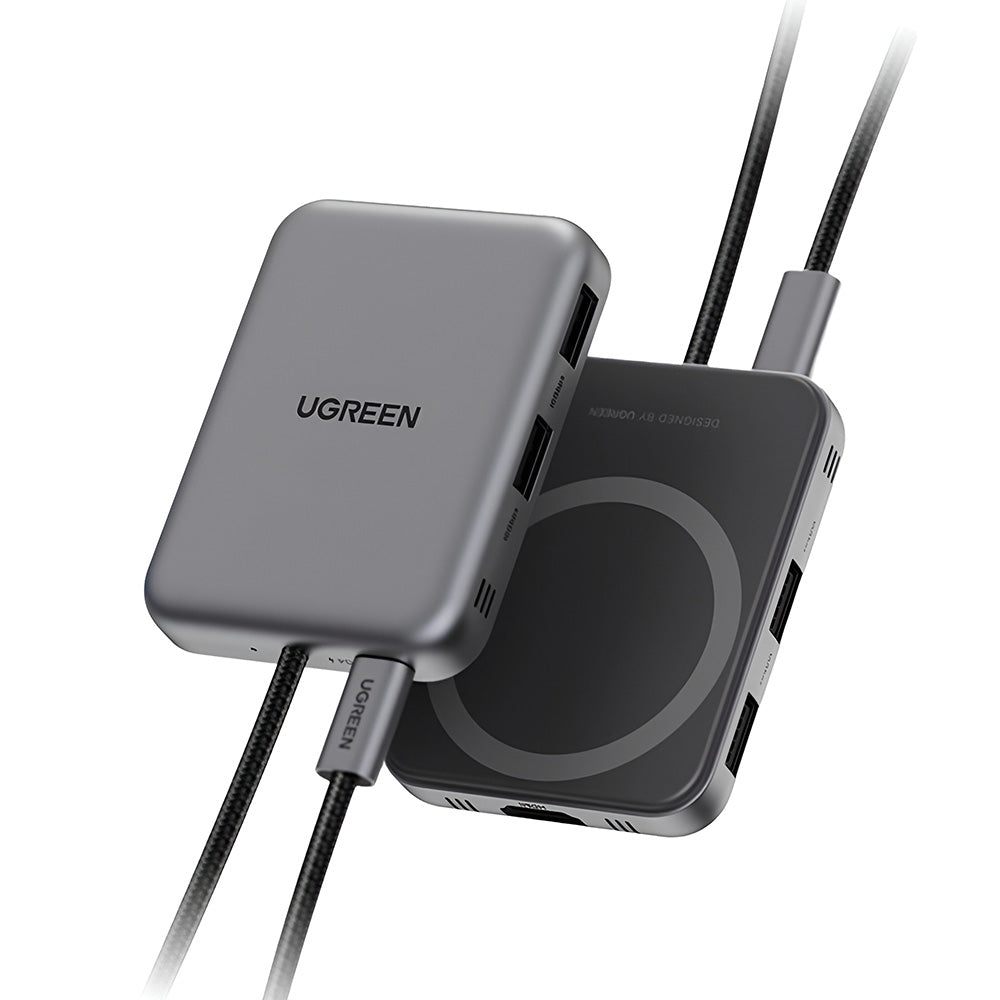 USB-C Hub UGREEN CM896 (65759), 7in1, Grau