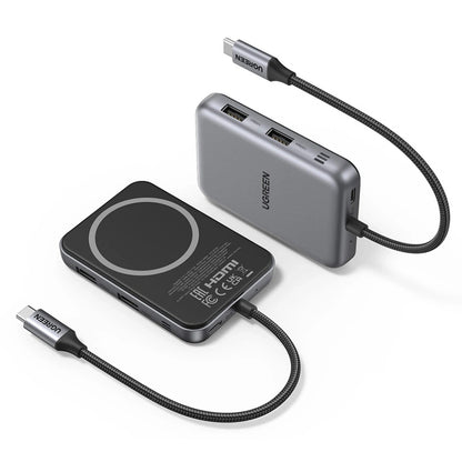 USB-C Hub UGREEN CM896 (65759), 7in1, Grau