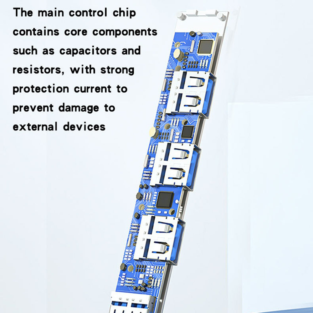 USB-C Hub Yesido HB17, 4in1, Grau