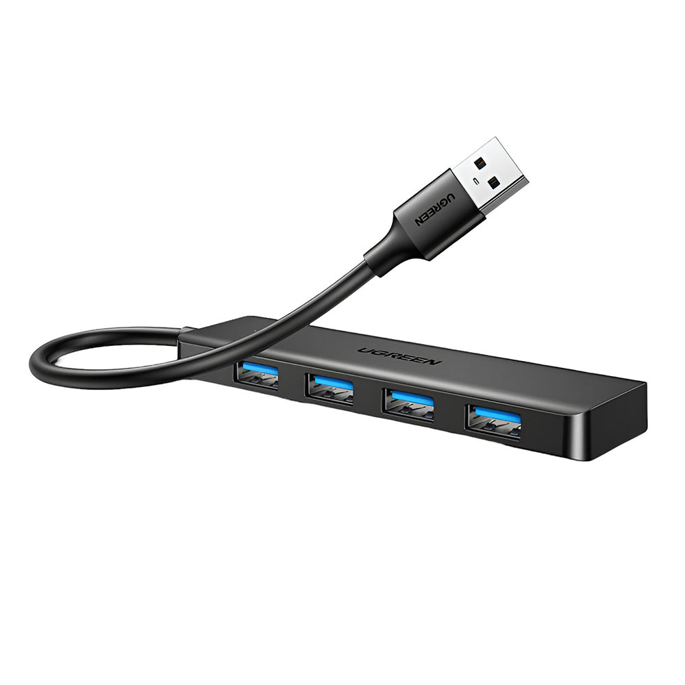 USB-Hub UGREEN CM219 (25851), 4 x USB-A 3.0, Schwarz