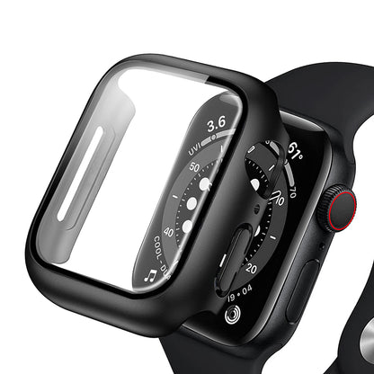 Anank Screen Guard Hülle für Apple Watch Series 7 41mm, Schwarz