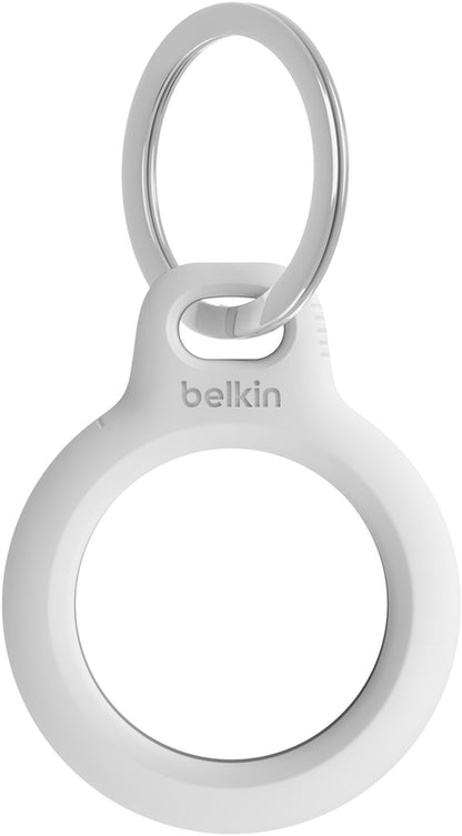 Belkin Key Ring Hülle für Apple AirTag, Weiß F8W973btWHT