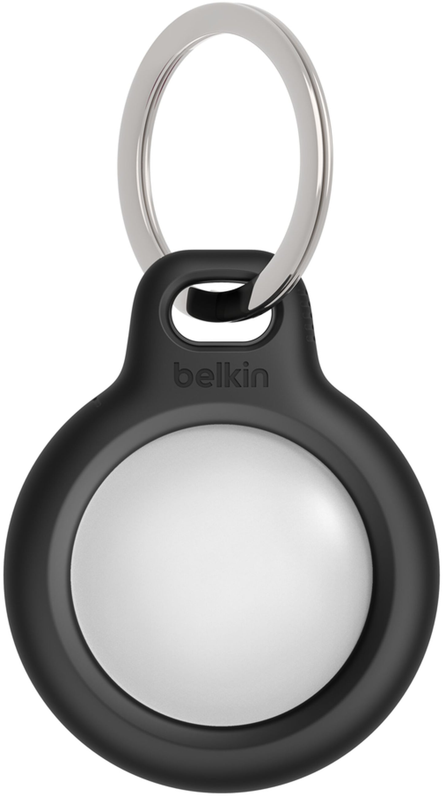Belkin Key Ring Hülle für Apple AirTag, Schwarz F8W973btBLK