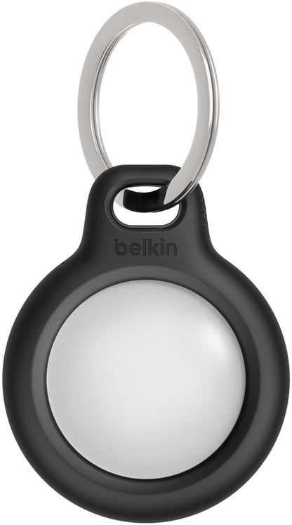 Belkin Key Ring Hülle für Apple AirTag, Schwarz F8W973btBLK