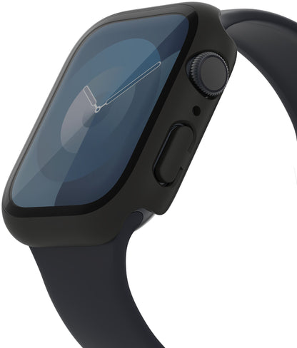 Belkin ScreenForce TemperedCurve Hülle für Apple Watch 40mm / 41mm Serie, Schwarz OVG003zzBK-REV