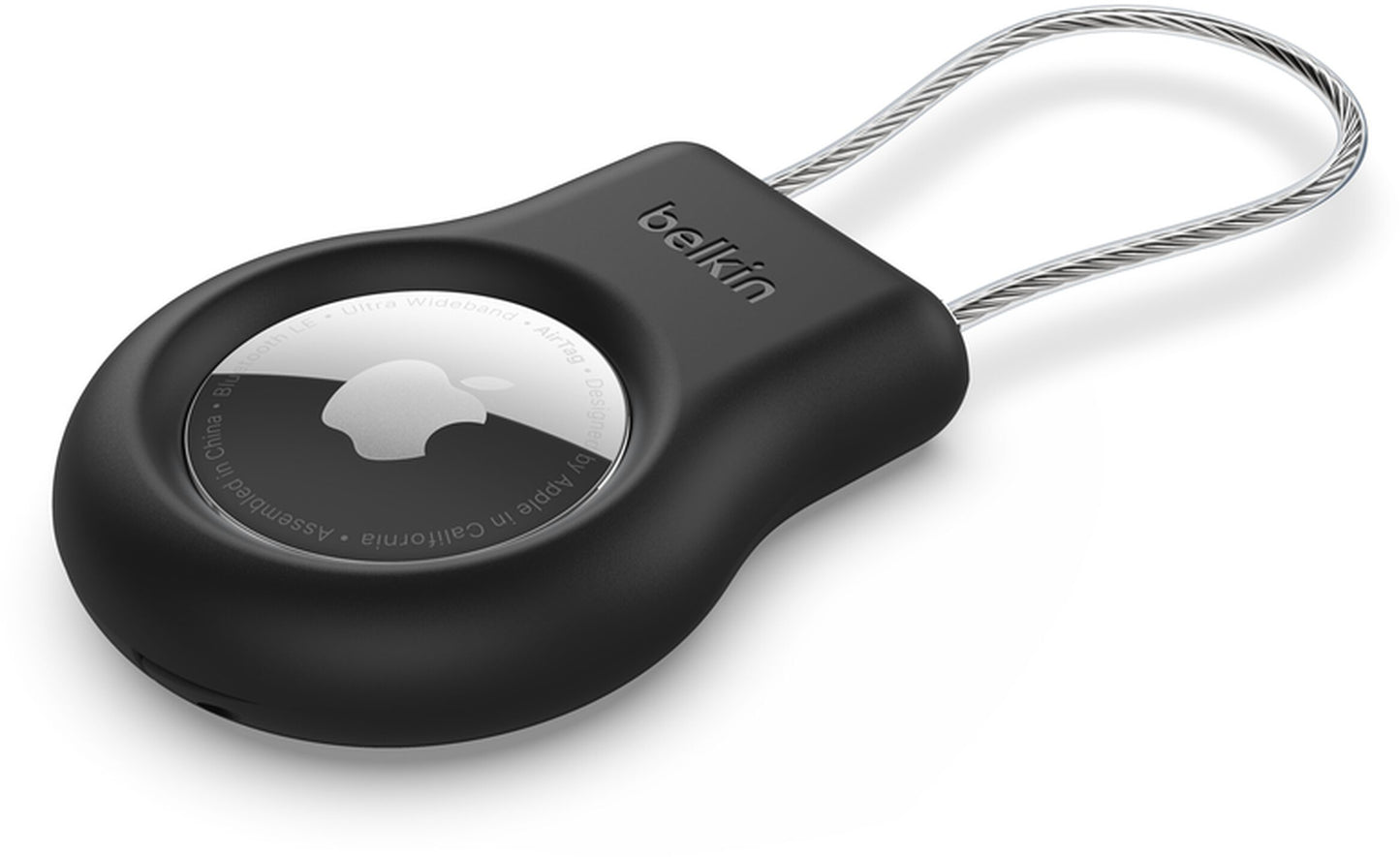 Belkin Wire Cable Hülle für Apple AirTag, Schwarz MSC009btBK