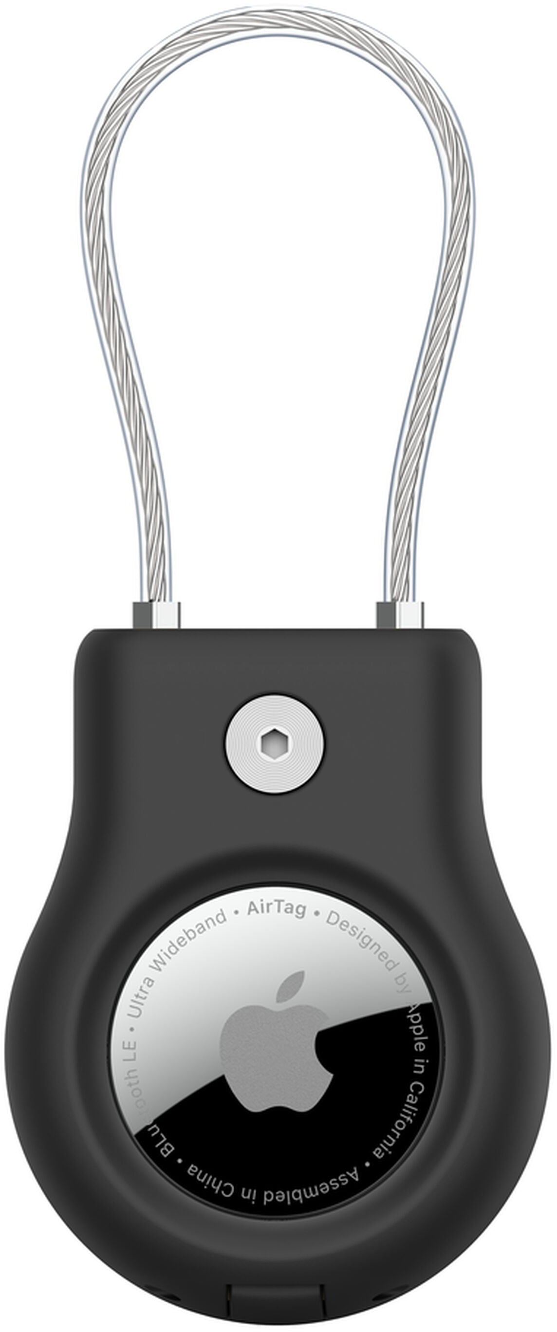Belkin Wire Cable Hülle für Apple AirTag, Schwarz MSC009btBK