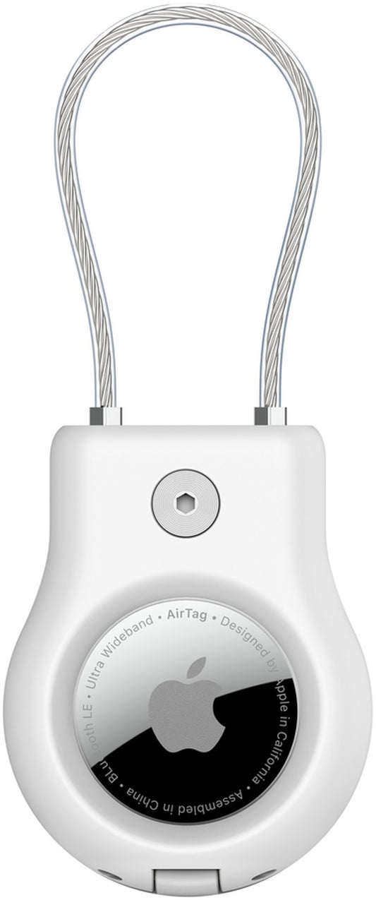 Belkin Wire Cable Hülle für Apple AirTag, Weiß MSC009btWH