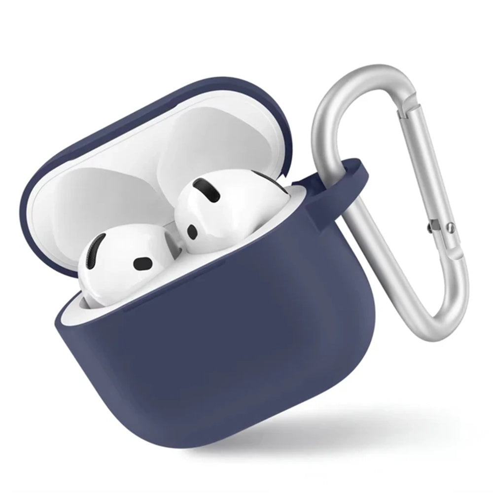Blueo Liquid Hülle für Apple AirPods 4, Marineblau
