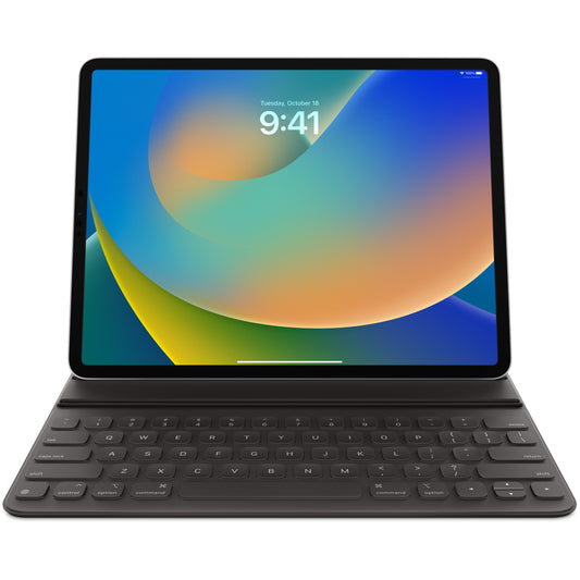 Tastaturabdeckung für Apple iPad Pro 12.9 (2018), Smart Keyboard Folio, Schwarz, wiederversiegelt MU8H2RO/A