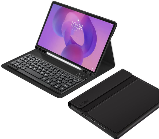 Schutzhülle mit Tastatur für Lenovo Idea Tab Pro, Tech-Protect, SC PEN, Schwarz