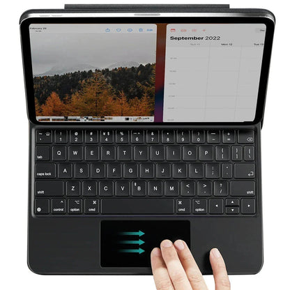 Keyboard Case for Apple iPad (2025) / (2022), ESR, Rebound, White