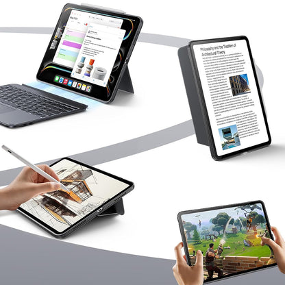 Tastaturhülle für Apple iPad (2025) / (2022), ESR, Shift, Grau