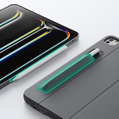 Hülle mit Tastatur für Apple iPad Pro 11 (2024), ESR, Shift, Grau