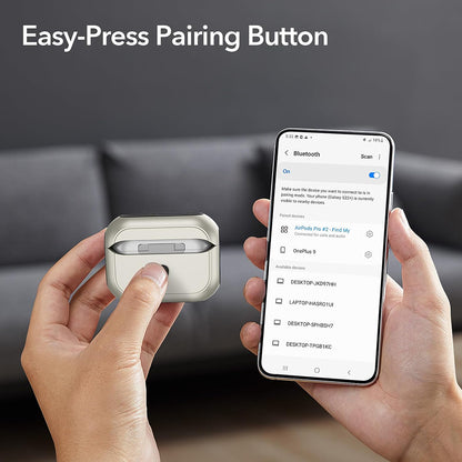 ESR Orbit Hybrid Hülle für Apple AirPods 4, Lila