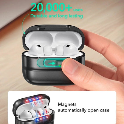 ESR Pulse Magnetic FlickLock Hülle für Apple AirPods Pro 3, Grau